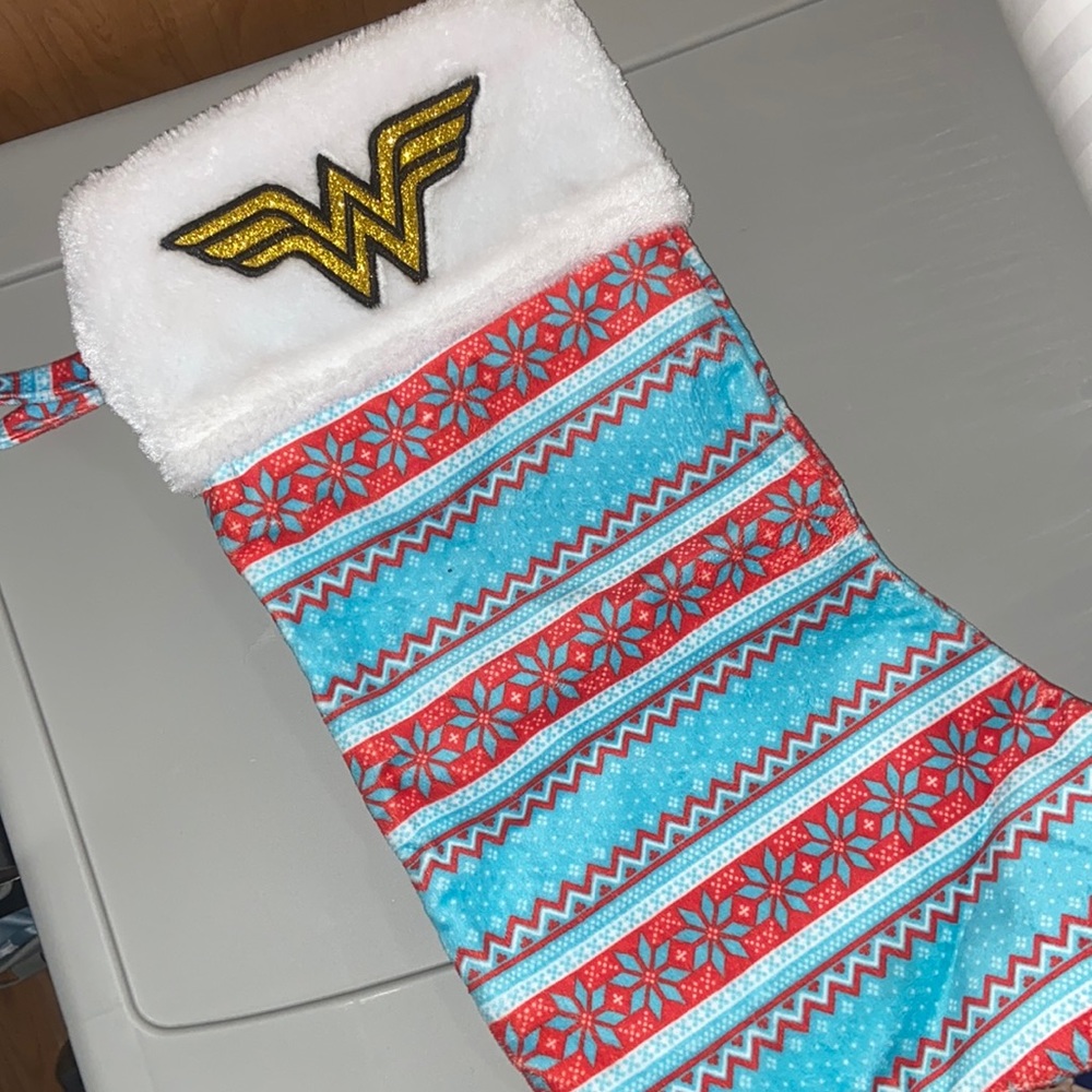 Wonder Woman stocking